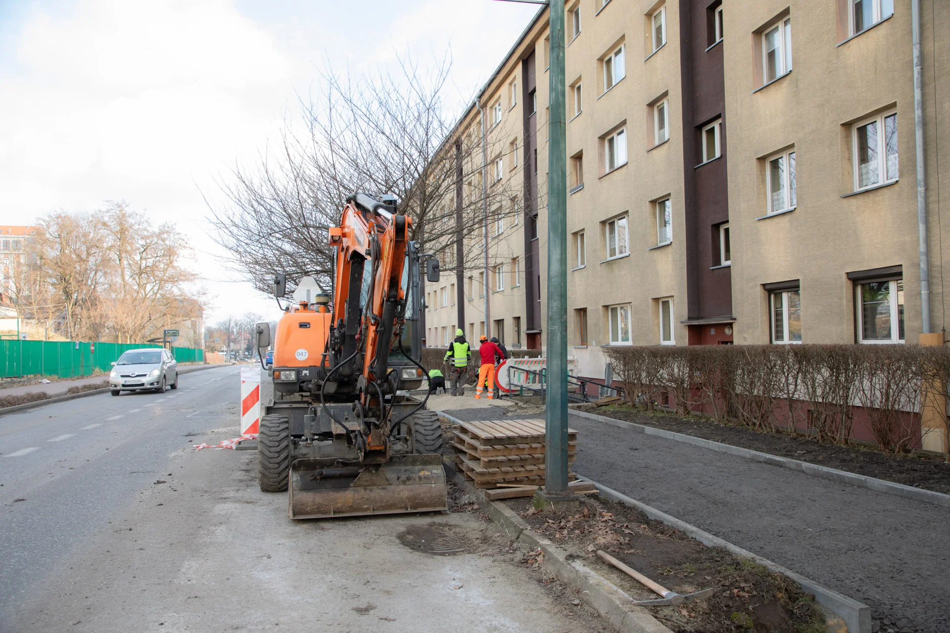 Modernizacja ulicy miejskiej